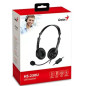 AUDIFONO C/MICROF. GENIUS HS-230U USB BLACK (31710021400) AUDIFONO C/MICROF. GENIUS HS-230U USB BLACK (31710021400)
