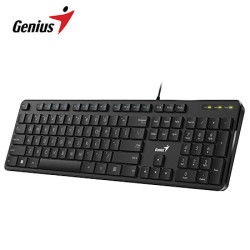 TECLADO GENIUS SLIMSTAR M200 USB MULTIMEDIA BLACK (31310019401)