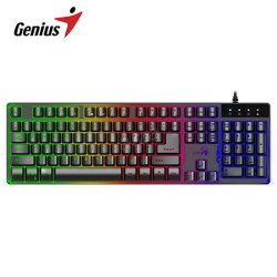 TECLADO GENIUS GX SCORPION K8 GAMING RGB LED USB BLACK (31310001401)