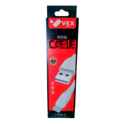 CABLE DE CELULAR VEX  VXUC.143.00 V8 2.4A 1 METRO