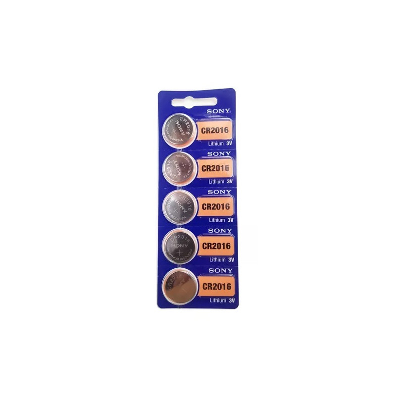 BLISTER DE PILAS SONY CR2016 LITHIUM 3V BLISTER DE PILAS SONY CR2016 LITHIUM 3V