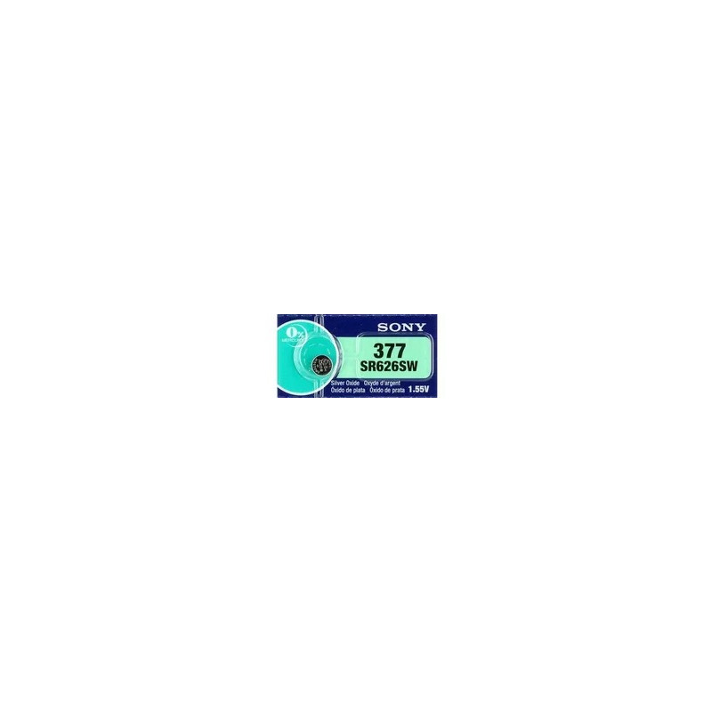 PILAS SONY SR626SW 377 1.55V PARA RELOJ PILAS SONY SR626SW 377 1.55V PARA RELOJ