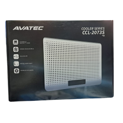 COOLER DE LAPTOP AVATEC CCL-2073S ALUMINIO GRADUABLE