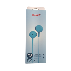 AUDIFONO XSD D8 BASS PARA CELULAR CON REGULADOR DE VOLUMEN