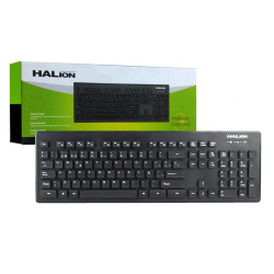 TECLADO MULTMEDIA HALION HA-K116 USB