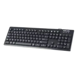 TECLADO MULTMEDIA HALION HA-K116 USB