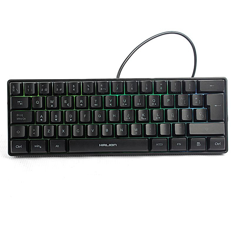 TECLADO GAMER HALION STRATOS HA-K617 RGB TECLADO GAMER HALION STRATOS HA-K617 RGB