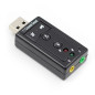 ADAPTADOR USB AUDIO 7.1 PARA EQUIPO DE COMPUTO ADAPTADOR USB AUDIO 7.1 PARA EQUIPO DE COMPUTO
