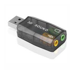 ADAPTADOR USB AUDIO 5.1 PARA EQUIPO DE COMPUTO