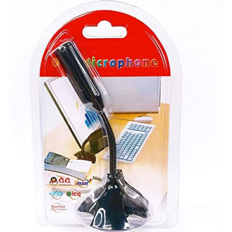 MICROFONO PEDESTAL M-306 PARA PC ENTRADA USB