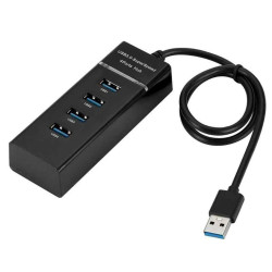 HUB USB 3.0 4 PUERTOS 30CM CON INDICADOR LED