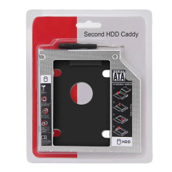 CADDY 12.7MM DE LAPTOP PARA DISCO DURO SSD HDD SATA CD DVD-ROM UNIVERSAL