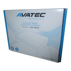 MULTILECTOR PARA GABINETE AVATEC CCR-7007B CARD READER INTERNO MS CF SD TF USB 2.0 PLASTICO