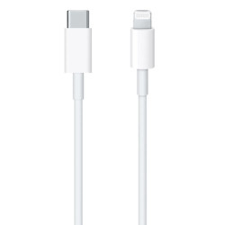 CABLE DE USB-C A CONECTOR LIGHTNING (2M) - BLANCO