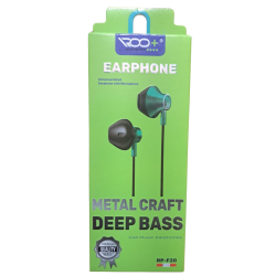 AUDIFONO ROO+ RP-F20 METAL BASS PARA CELULAR