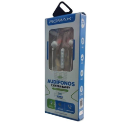 AUDIFONO ROMAX TCA0154 EXTRA BASS PARA CELULAR