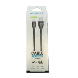 CABLE ROMAX TCD0469 V8 45W 5.5A MICRO USB