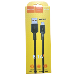 CABLE REDD RD-20V V8 5.1A MICRO USB CARAGA RAPIDA