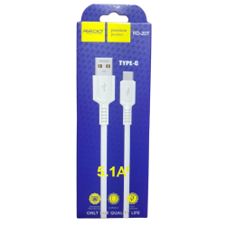CABLE REDD RD-20T TIPO C 5.1A CARGA RAPIDA