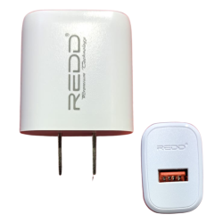 DADO DE CARGADOR REDD RD-5 USB 3.A 18W