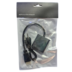 ADAPTADOR CONVERSOR DE HDMI A VGA FE-042 GENERICO EN BLISTER