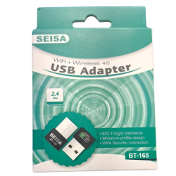 ADAPTADOR USB WIFI SEISA BT-165 PARA PC