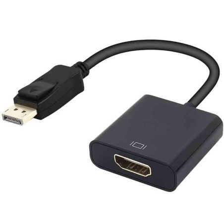 ADAPTADOR COMVERSOR DE DISPLAYPORT A HDMI FE-009 GENERICO