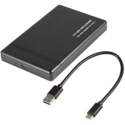 CABLE MICRO B - TIPO-C A 3.1 DISCO DURO 10GBPS  30CM