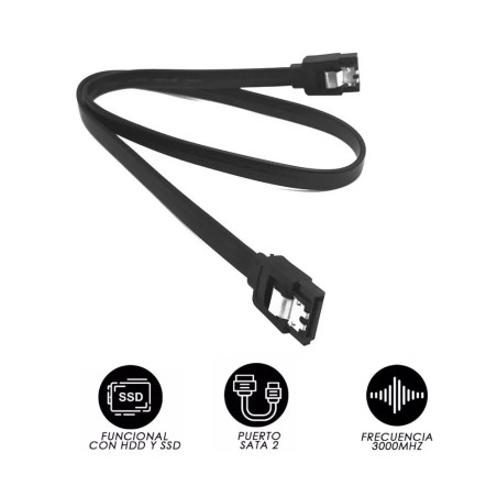 CABLE SATA INTERNO PARA DISCO DURO O LECTORA DE PC