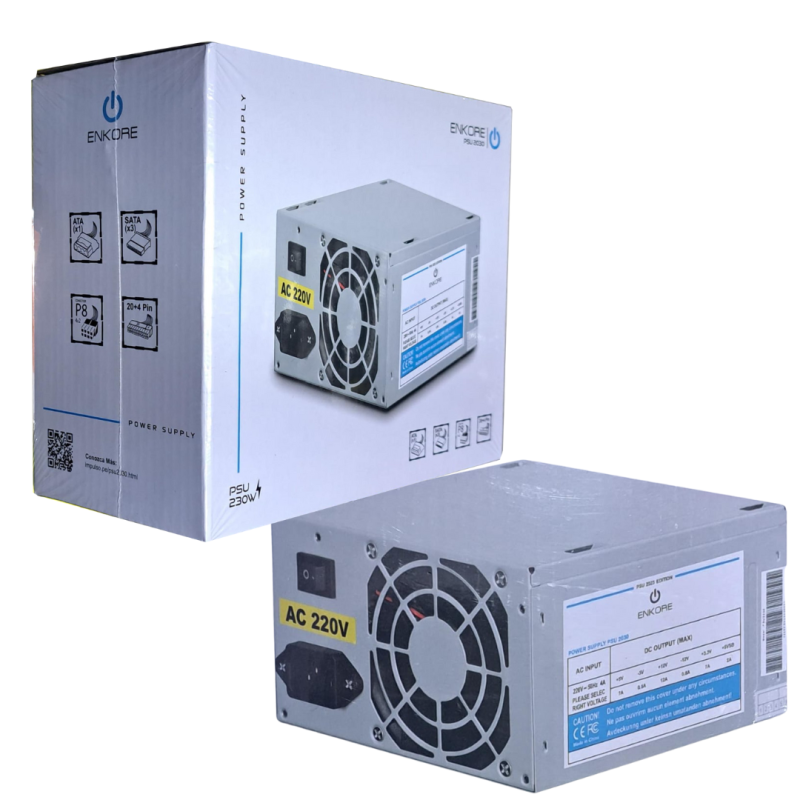 FUENTE DE PODER REAL ENKORE  ATX PSU 230W SERIES 2030