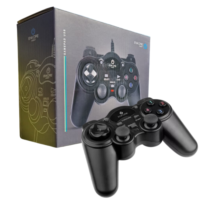 MANDO O GAMEPAD GAMER ENKORE ADDICT ENK G300  USB