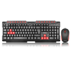 KIT TECLADO MULTIMEDIA + MOUSE CYBERTEL PRINCE CYB T2000+