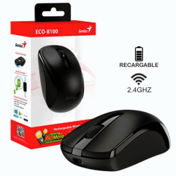 MOUSE GENIUS ECO-8100 INALAMBRICO RECARGABLE