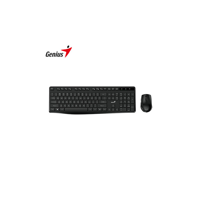 KIT TECLADO + MOUSE GENIUS KM-8206S INALAMBRICO MULTIMEDIA