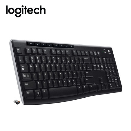 TECLADO LOGITECH K270 INALAMBRICO UNIFYING USB SP NEGRO