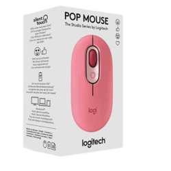 MOUSE LOGITECH POP BLUETOOTH CORAL ROSE
