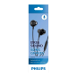 AUDIFONO PHILIPS IN-EAR TAUE101BK CON MICROFONO 3.5MM BASS SOUND BLACK*