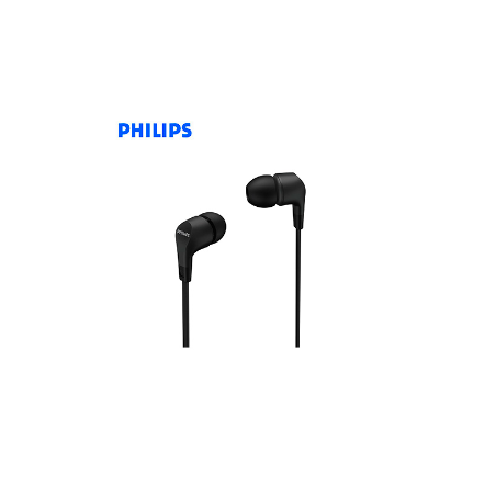 AUDIFONO PHILIPS IN-EAR TAE1105BK CON MICROFONO 3.5MM BASS BLACK
