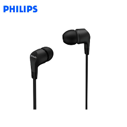 AUDIFONO PHILIPS IN-EAR TAE1105BK CON MICROFONO 3.5MM BASS BLACK