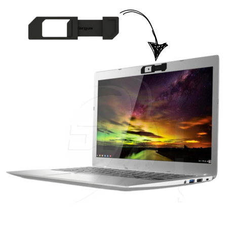TAPA DE PRIVACIDAD TARGUS P/CAMARA WEB P/LAPTOP PACK 3 BLACK/GREY/WHITE