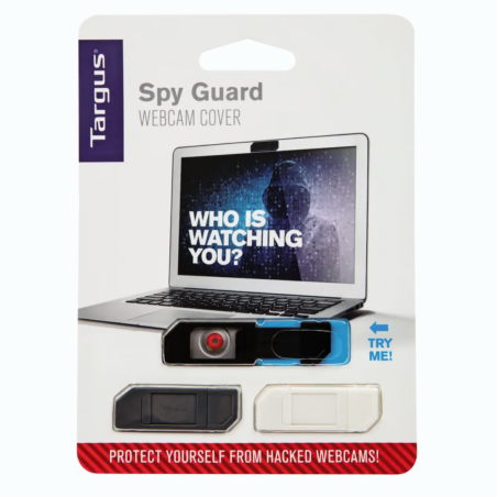 TAPA DE PRIVACIDAD TARGUS P/CAMARA WEB P/LAPTOP PACK 3 BLACK/GREY/WHITE