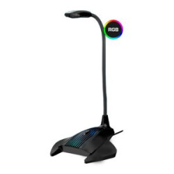 MICRÓFONO AVATEC CMP-1003B USB/1.5M FLEXIBLE RGB NEGRO