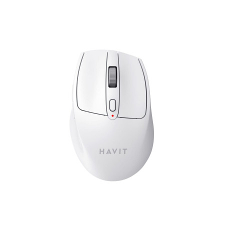 MOUSE INALAMBRICO HAVIT MS61WB COLOR NEGRO Y BLANCO