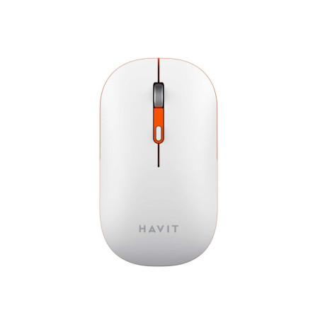 MOUSE HAVIT MS60WB DUAL INALAMBRICO Y BLUETOOTH COLOR BLANCO Y NEGRO