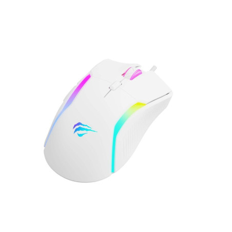 MOUSE GAMER HAVIT MS1033 PROGRAMABLE COLOR BLANCO RGB