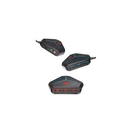 HUB USB HAVIT H95 MULTIFUNCION 10 EN 1 GAMER