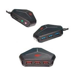 HUB USB HAVIT H95 MULTIFUNCION 10 EN 1 GAMER