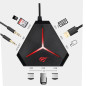 HUB USB HAVIT H95 MULTIFUNCION 10 EN 1 GAMER