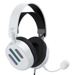 AUDIFONO GAMER HAVIT H2038U USB 7.1 BLANCO RGB