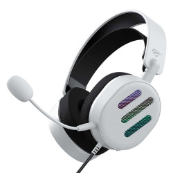 AUDIFONO GAMER HAVIT H2038U USB 7.1 BLANCO RGB